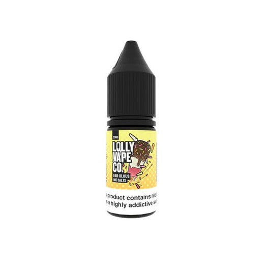 10mg Lolly Vape Co 10ml Nic Salts (50VG/50PG) - Flavour: Screw It