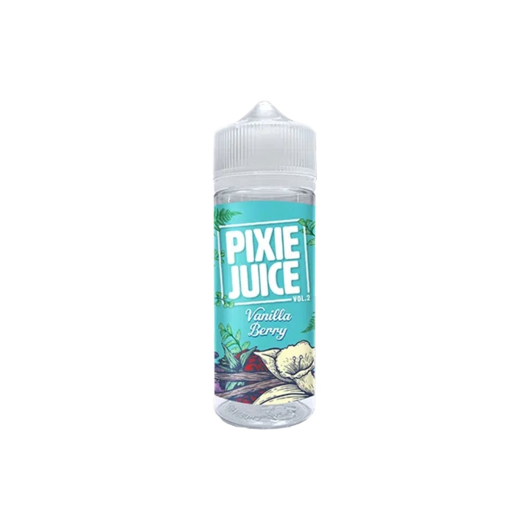 0mg Pixie Juice Volume 2 100ml Shortfill (70VG/30PG) - Flavour: Pink Apple & Blackberries