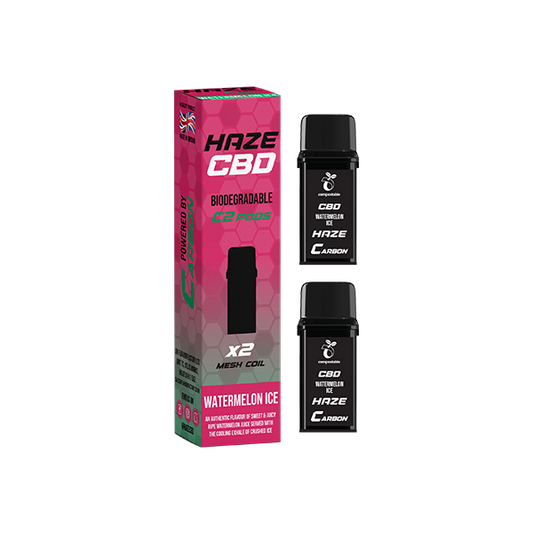 500mg Haze CBD C2 Pods - 800 puffs - Flavour: Blue Dreams