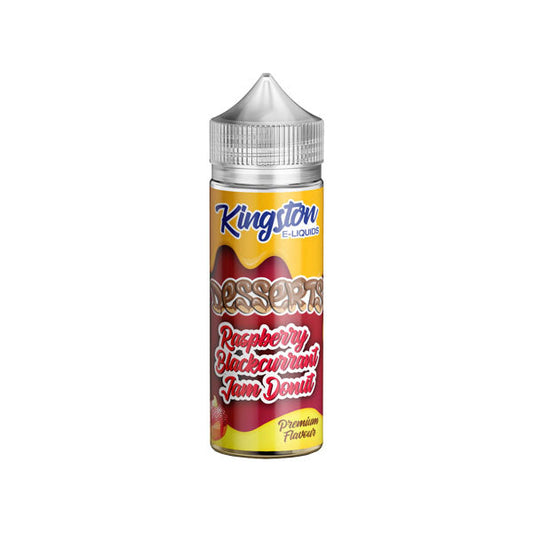Kingston Desserts 120ml Shortfill 0mg (70VG/30PG) - Flavour: Lemon Drizzle & Pecan Pieces