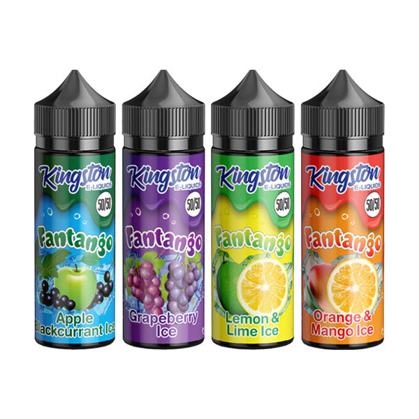 Kingston Fantango Ice 120ml Shortfill 0mg (50VG/50PG) - Flavour: Grapeberry Ice