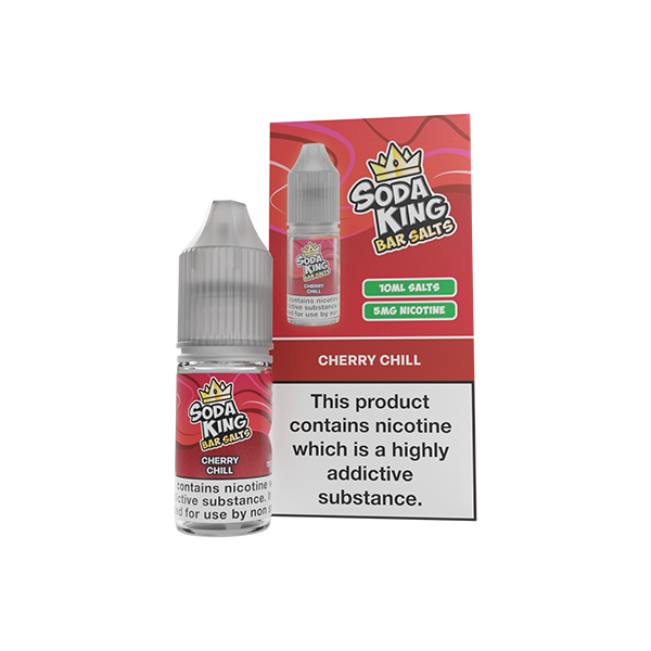 5mg Soda King Bar SALTS Nic Salts 10ml - (50VG/50PG) - Flavour: Gummy Bear