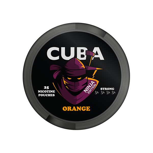 30mg CUBA Ninja Nicotine Pouches - 25 Pouches - Flavour: Pinacolada