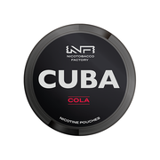 43mg CUBA Black Nicotine Pouches - 25 Pouches - Flavour: Banana Hit
