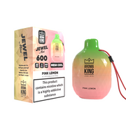 0mg Aroma King Jewel Mini Disposable Vape Device 600 Puffs - Flavour: Mint