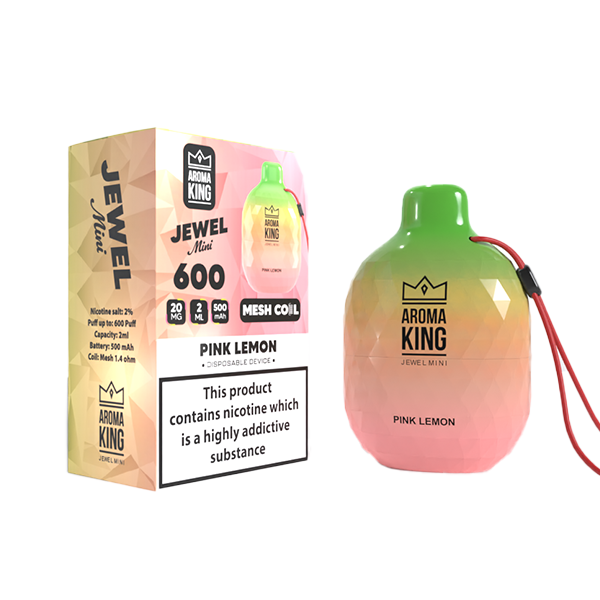 0mg Aroma King Jewel Mini Disposable Vape Device 600 Puffs - Flavour: Jungle Juice