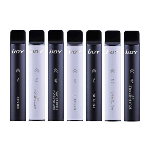 20mg iJoy Mars Cabin Disposable Vapes 2ml 600 Puffs (Pack of 2) - Flavour: cola ice