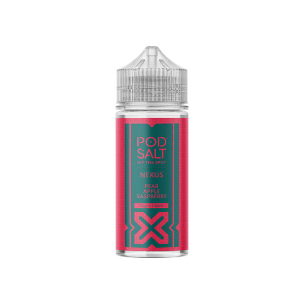 Pod Salt Nexus 100ml Shortfill 0mg (70VG/30PG) - Flavour: Berry Lemon Ice