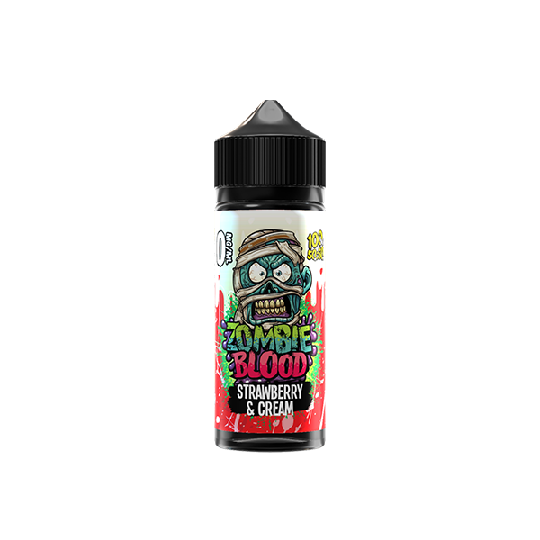 Zombie Blood 100ml Shortfill 0mg (50VG/50PG) - Flavour: Blue Crystal