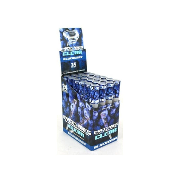 Cyclones Pre Rolled Clear Cones - 24 pack - Flavour: Grape