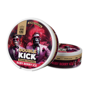 50mg Aroma King Double Kick NoNic Pouches - 25 Pouches - Flavour: Freeze Ice