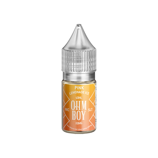 5mg Ohm Boy SLT 10ml Nic Salt (50VG/50PG) - Flavour: Peach Passion Fruit Ice