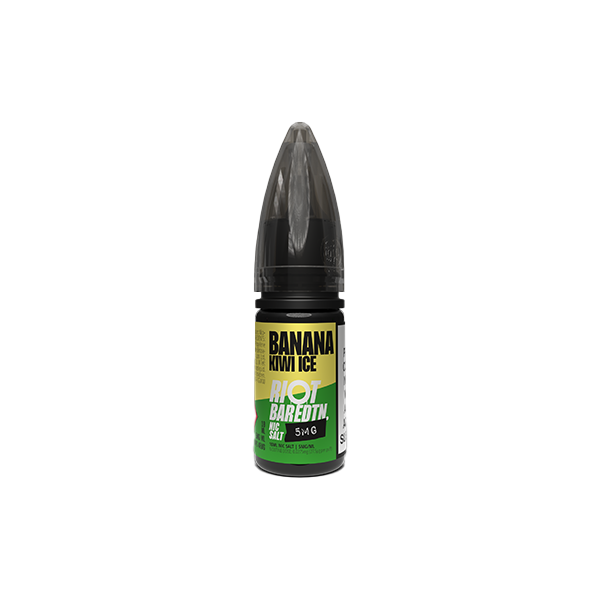 5mg Riot Squad BAR EDTN 10ml Nic Salts (50VG/50PG) - Flavour: Apple & Blackcurrant