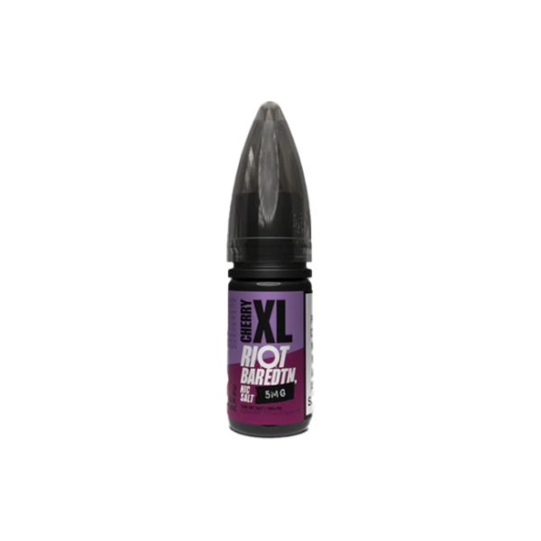 5mg Riot Squad BAR EDTN 10ml Nic Salts (50VG/50PG) - Flavour: Strawberry Maxx