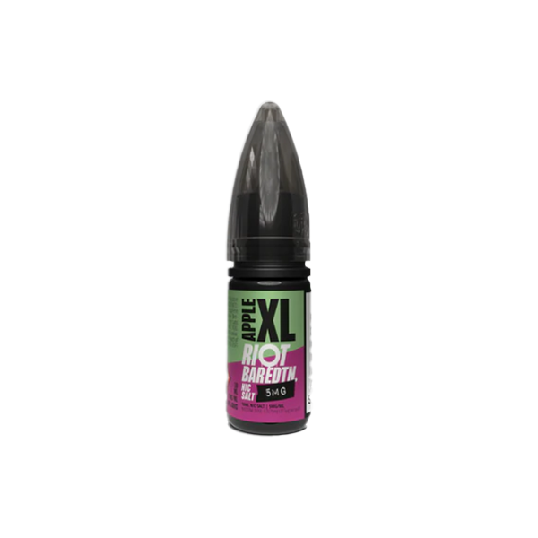 10mg Riot Squad BAR EDTN 10ml Nic Salts (50VG/50PG) - Flavour: Strawberry Maxx