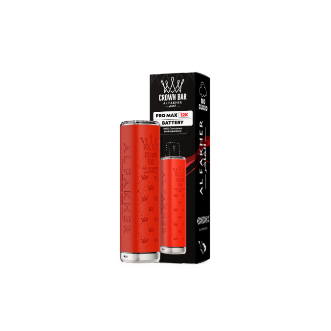 Al Fakher Pro Max 12K Pod Battery (Device Only) - Color: Yellow