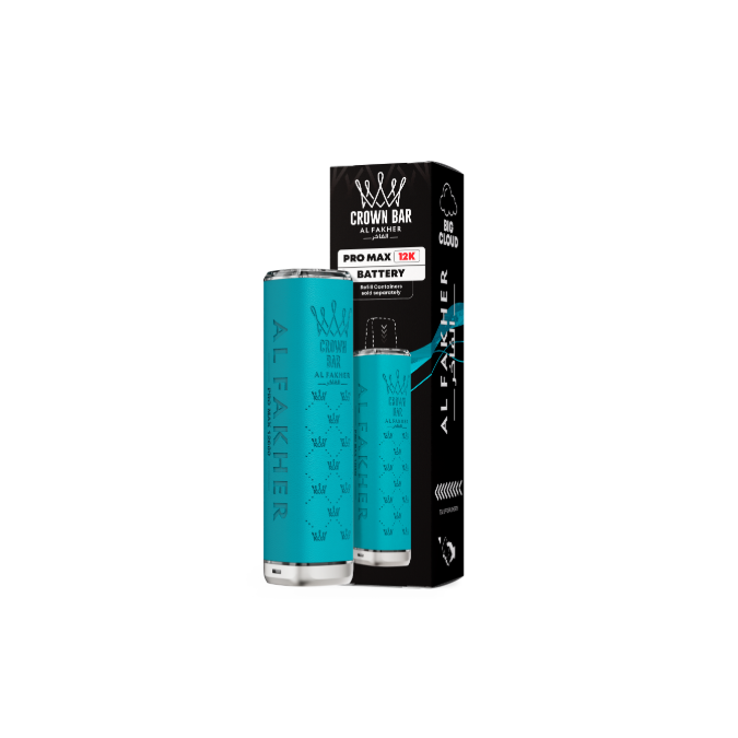 Al Fakher Pro Max 12K Pod Battery (Device Only) - Color: Yellow