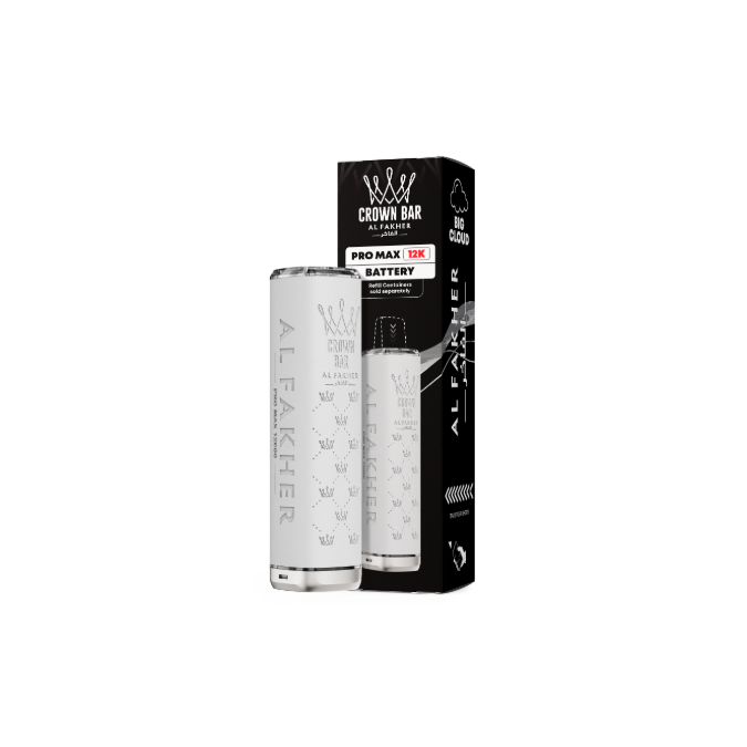 Al Fakher Pro Max 12K Pod Battery (Device Only) - Color: Yellow