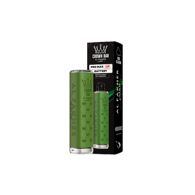 Al Fakher Pro Max 12K Pod Battery (Device Only) - Color: Yellow