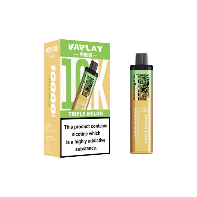 20mg Vaplay Royal 10k Prefilled Pod Vape Kit 10000 puffs - Flavour: Triple Apple