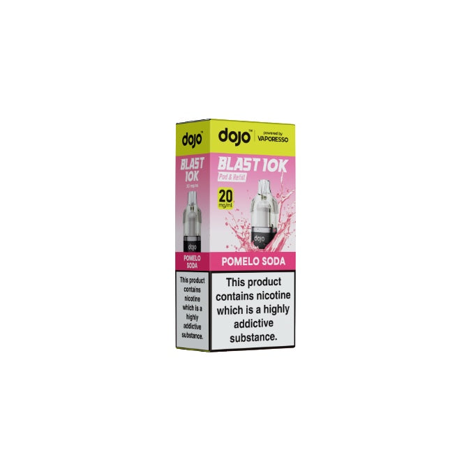 20mg Vaporesso Dojo Blast 10k Prefilled Pods - Flavour: Ten Tangerines