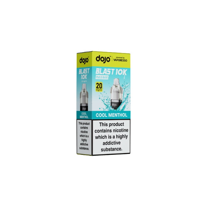 20mg Vaporesso Dojo Blast 10k Prefilled Pods - Flavour: Straw-Raspberry Cherry Ice