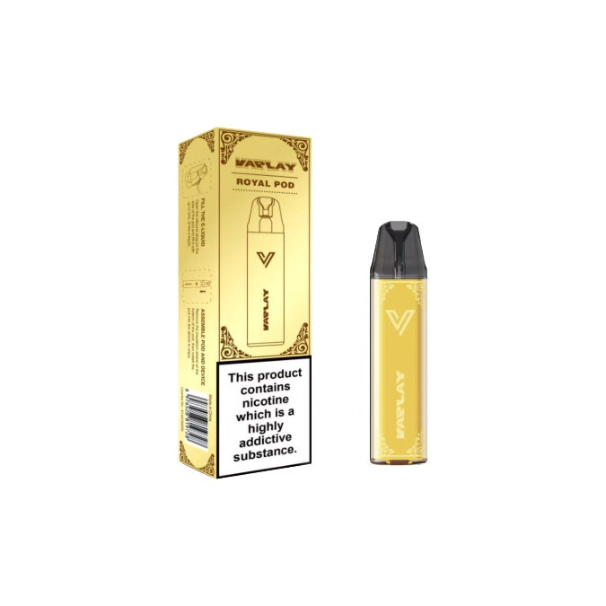 Vaplay Royal Refillable Pod Vape Kit - Coil Resistance: 0.8 Ohms