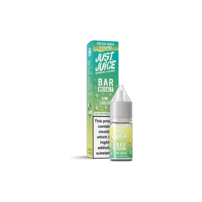 20mg Just Juice Bar 10ml Nic Salt (40VG/60PG) - Flavour: Vanilla Rhubarb