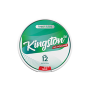 12mg Kingston Nicotine Pouches - 20 Pouches - Flavour: Minty Menthol