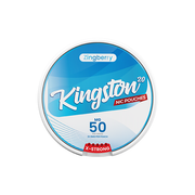 50mg Kingston Nicotine Pouches - 20 Pouches - Flavour: Blackcurrant Ice