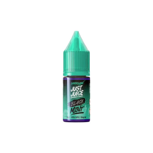 10mg Just Juice Mint 10ml Nic Salt (40VG/60PG) - Flavour: XXX