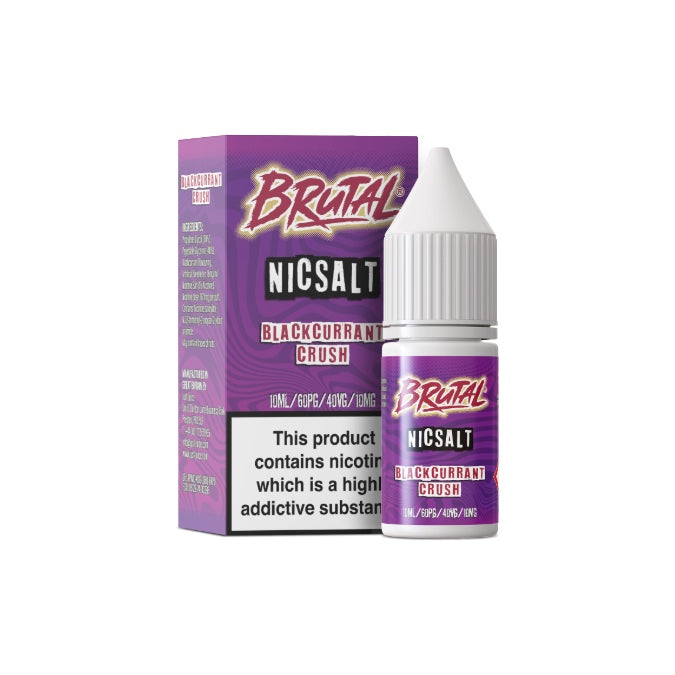 10mg Just Juice Brutal Drinks 10ml Nic Salt (40VG/60PG) - Flavour: Brutal Bull