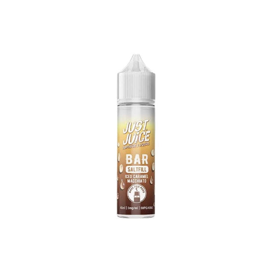 0mg Just Juice Bar Saltfill 40ml (40VG/60PG) - Flavour: Sour Blue Razz Lime