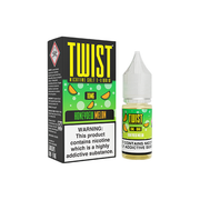 10mg Twist E-liquids Nic Salt 10ml (50VG/50PG) - Flavour: Tobacco Gold