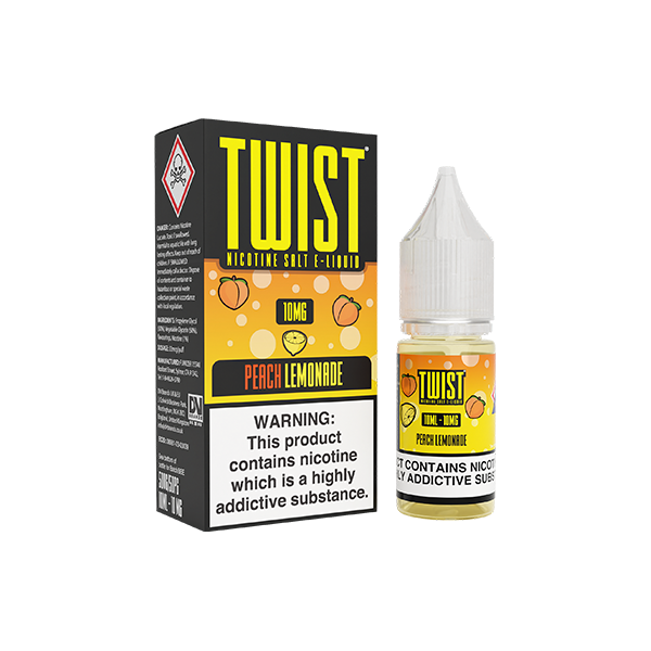 10mg Twist E-liquids Nic Salt 10ml (50VG/50PG) - Flavour: Tropical Punch