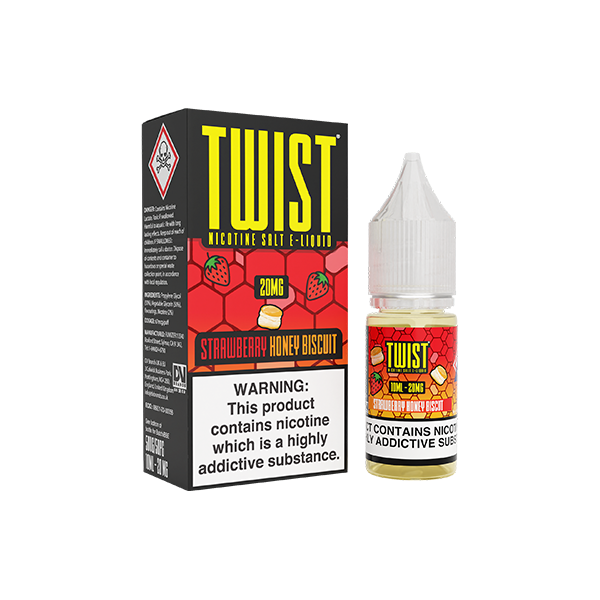 20mg Twist E-liquids Nic Salt 10ml (50VG/50PG) - Flavour: Watermelon Madness