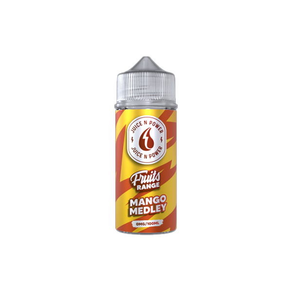 0mg Juice N Power Shortfills 100ml (70VG/30PG) - Flavour: Sour Cherry