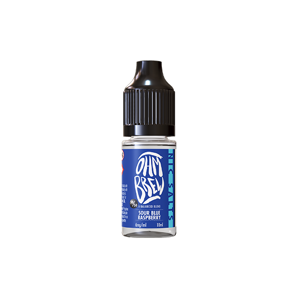 18mg Ohm Brew Balanced Blend 10ml Nic Salts (50VG/50PG) - Flavour: Fizzy Cherry Cola