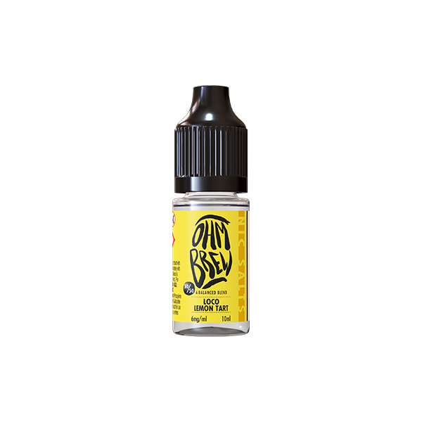 18mg Ohm Brew Balanced Blend 10ml Nic Salts (50VG/50PG) - Flavour: Fizzy Cherry Cola