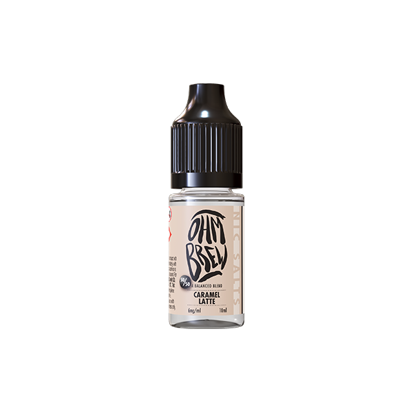 18mg Ohm Brew Balanced Blend 10ml Nic Salts (50VG/50PG) - Flavour: Fizzy Cherry Cola