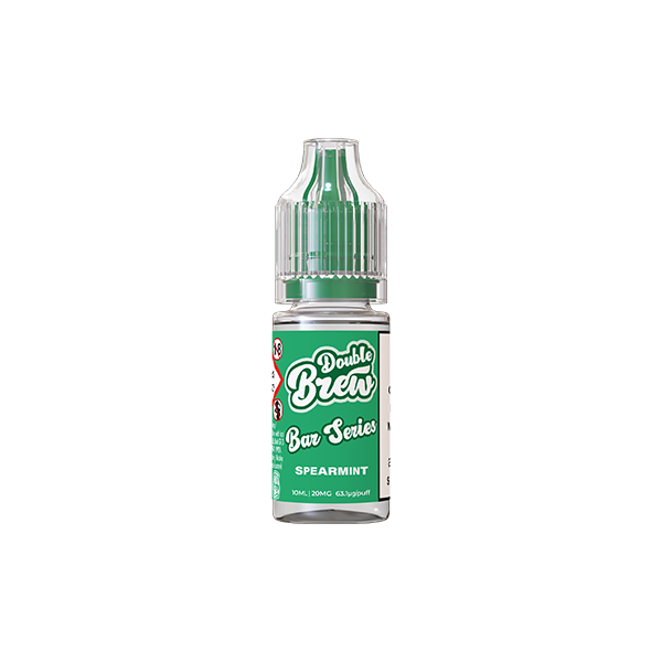 10mg Ohm Brew Bar Series Double Brew 10ml Nic Salts (50VG/50PG) - Flavour: Menthol