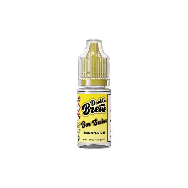 20mg Ohm Brew Bar Series Double Brew 10ml Nic Salts (50VG/50PG) - Flavour: Lemon Ice