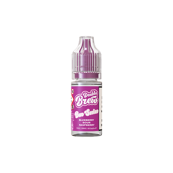20mg Ohm Brew Bar Series Double Brew 10ml Nic Salts (50VG/50PG) - Flavour: Lemon Ice