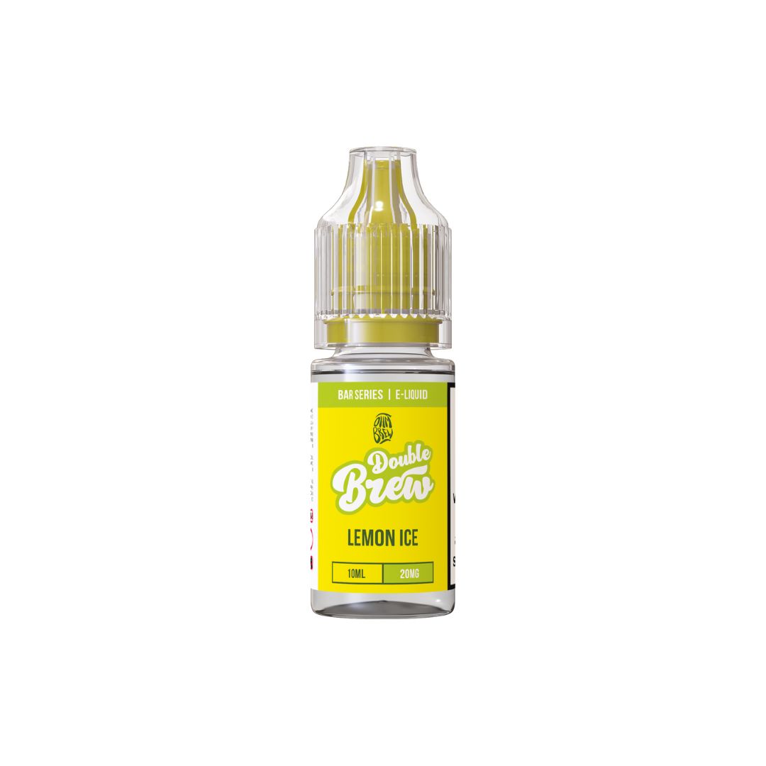 20mg Ohm Brew Bar Series Double Brew 10ml Nic Salts (50VG/50PG) - Flavour: Lemon Ice