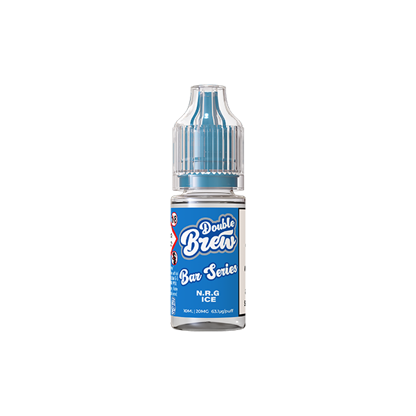 20mg Ohm Brew Bar Series Double Brew 10ml Nic Salts (50VG/50PG) - Flavour: Lemon Ice
