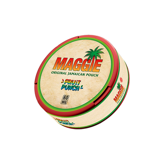 60mg Maggie Extreme Nicotine Pouches - 20 Pouches - Flavour: Mr Blue