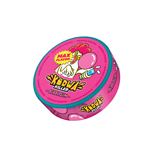 46.9mg Kurwa Killer Nicotine Pouches - 20 Pouches - Flavour: Blueberry Marmalade