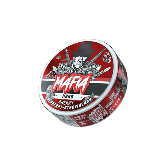 16mg Mafia Slim Nicotine Pouches - 20 Pouches - Flavour: Strawberry Raspberry Bubblegum