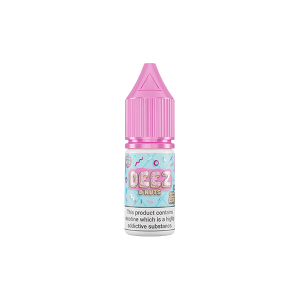 10mg Deez D'Nuts 10ml Nic Salts (50VG/50PG) - Flavour: Glazed Berry