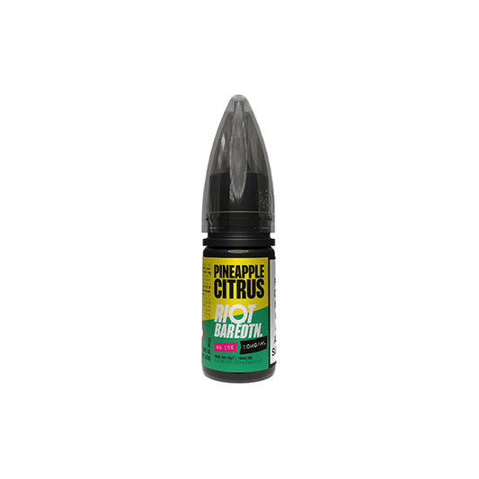 10mg Riot Squad BAR EDTN 10ml Nic Salts (50VG/50PG) - Flavour: Strawberry Pina Colada